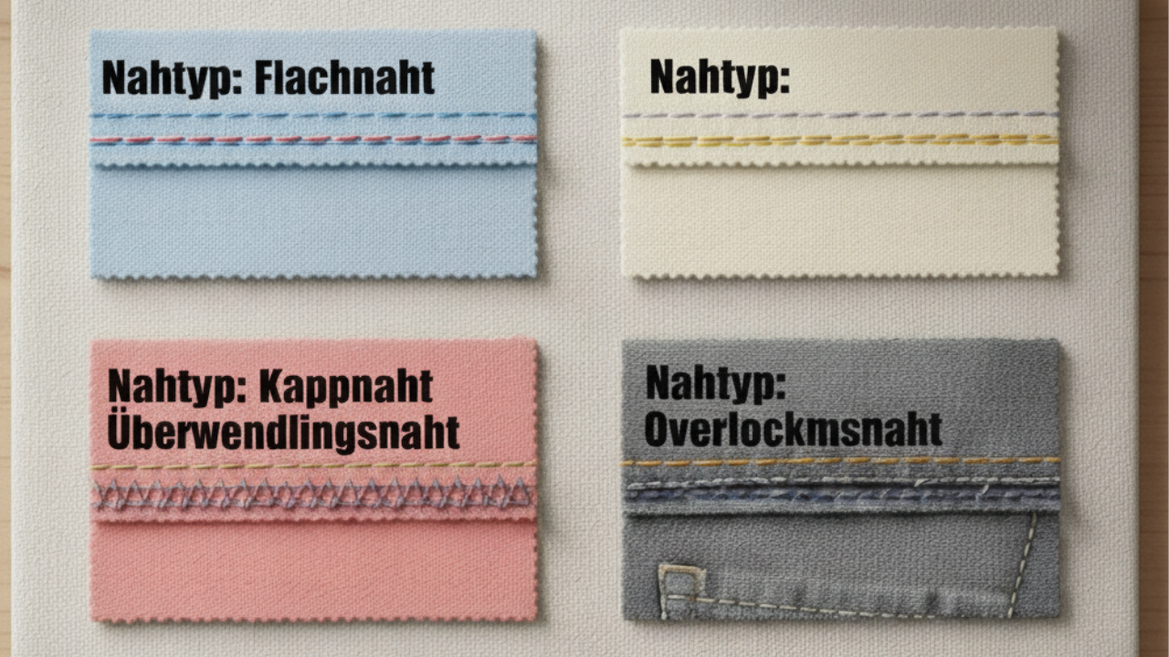 Nahttypen: A Complete Guide to Sewing Seam Types