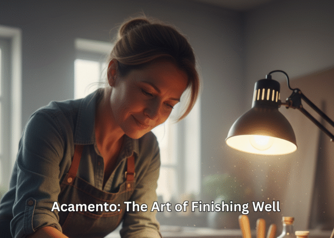 Acamento: The Art of Finishing Well & Why It Matters