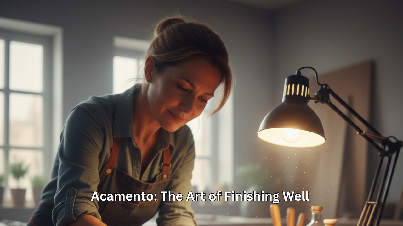 Acamento: The Art of Finishing Well & Why It Matters