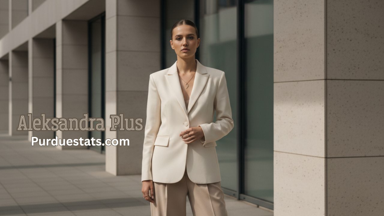 Aleksandra Plus: Authentic Fashion Influence