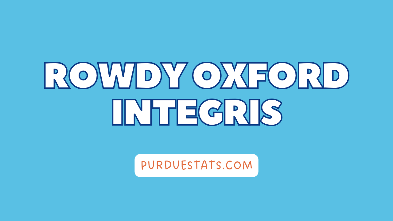 Rowdy Oxford Integris: Next-Gen Digital Innovation