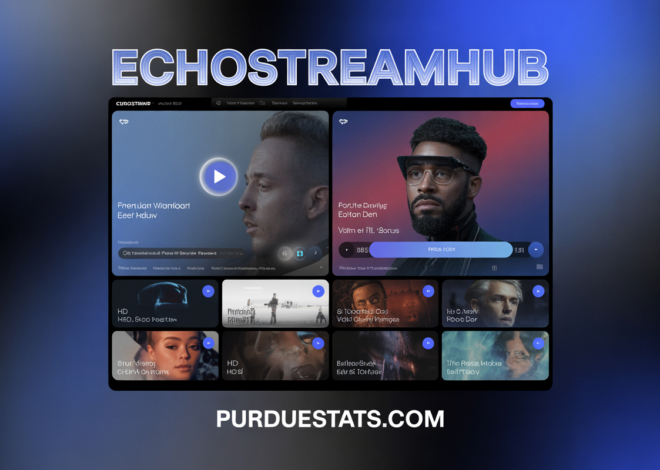 Echostreamhub: High-Quality Streaming Platform