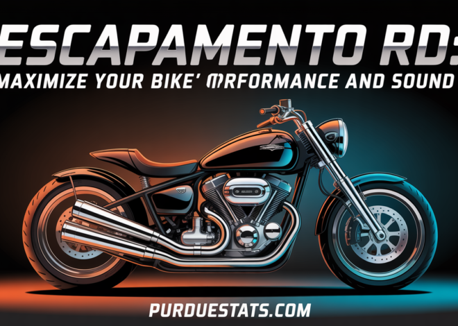 Escapamento RD: Maximize Your Bike’s Performance and Sound