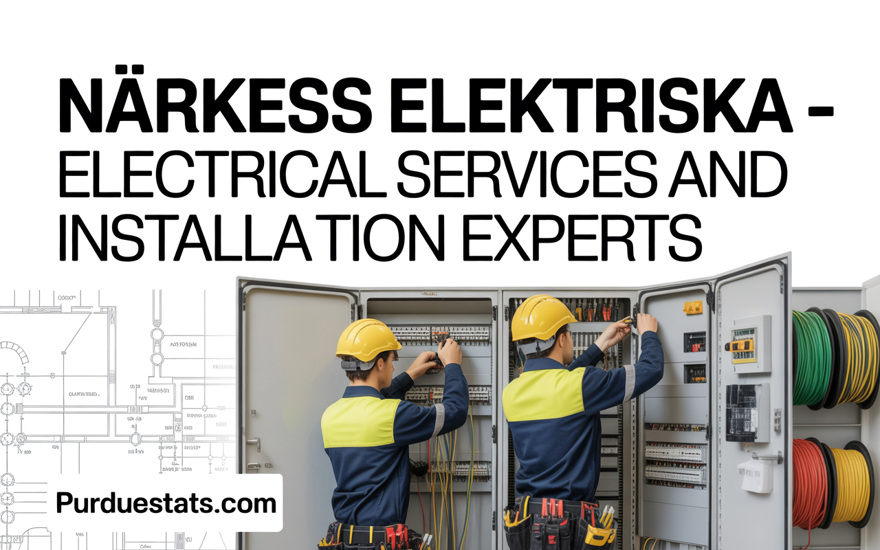 Närkes elektriska – Electrical Services and Installation Experts