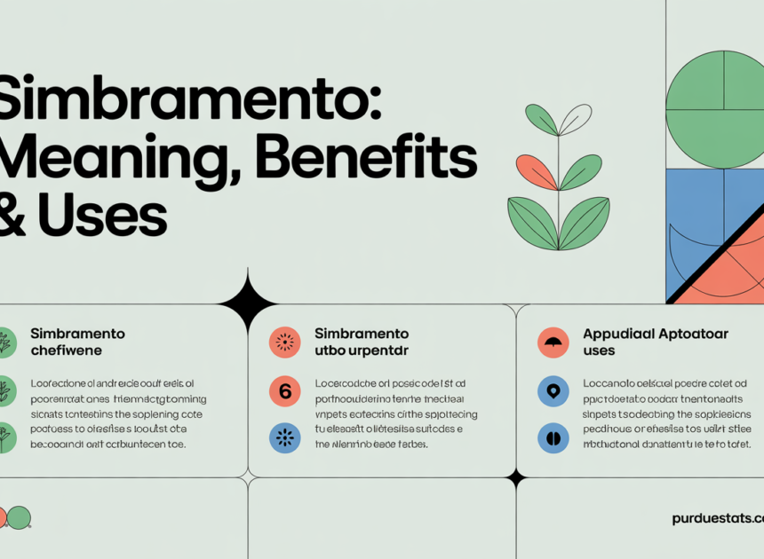 Simbramento: Meaning, Benefits & Uses