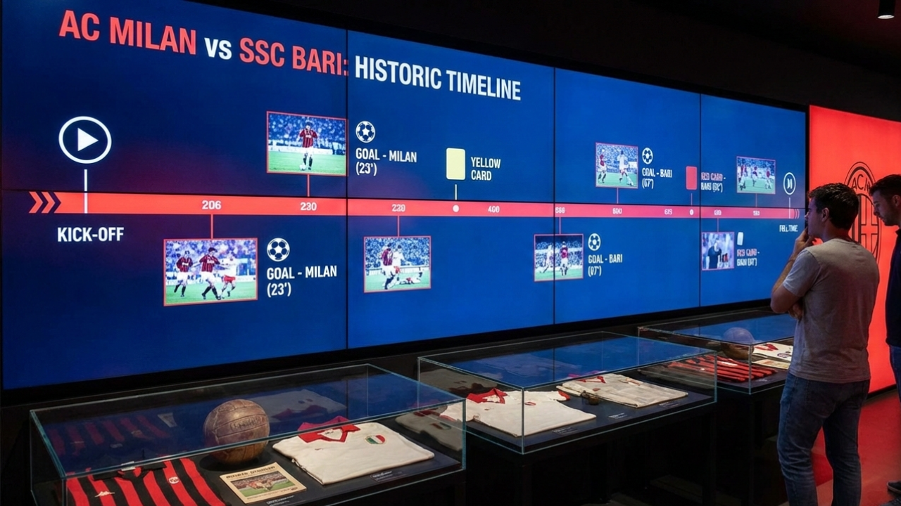 AC Milan vs SSC Bari Timeline: Key Moments and Match Highlights