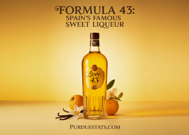 Formula 43: Spain’s Famous Sweet Liqueur