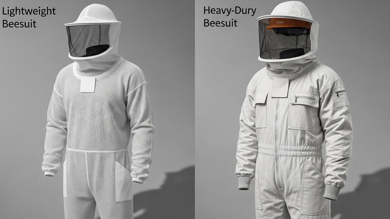 Differences Between Lightweight and Heavy-Duty Beesuit Designs
