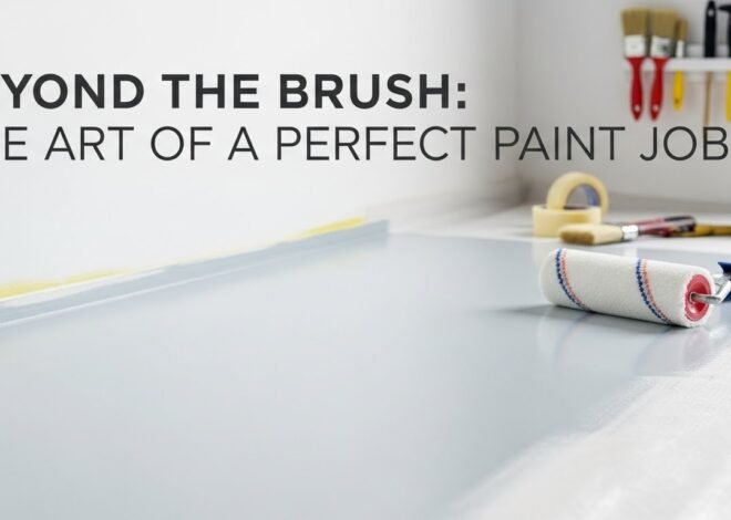 Beyond the Brush: The Art of a Perfect Paint Job