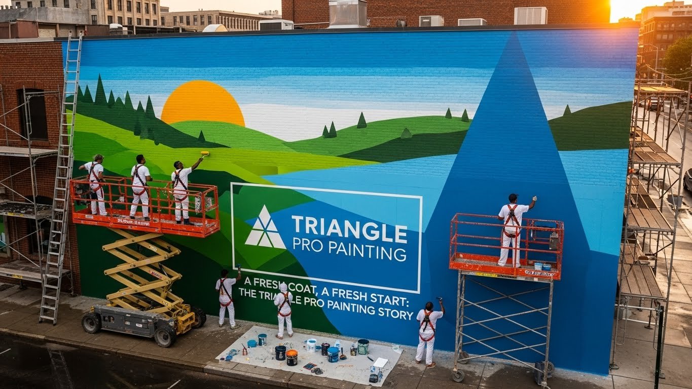 A Fresh Coat, A Fresh Start: The Triangle Pro Painting Story