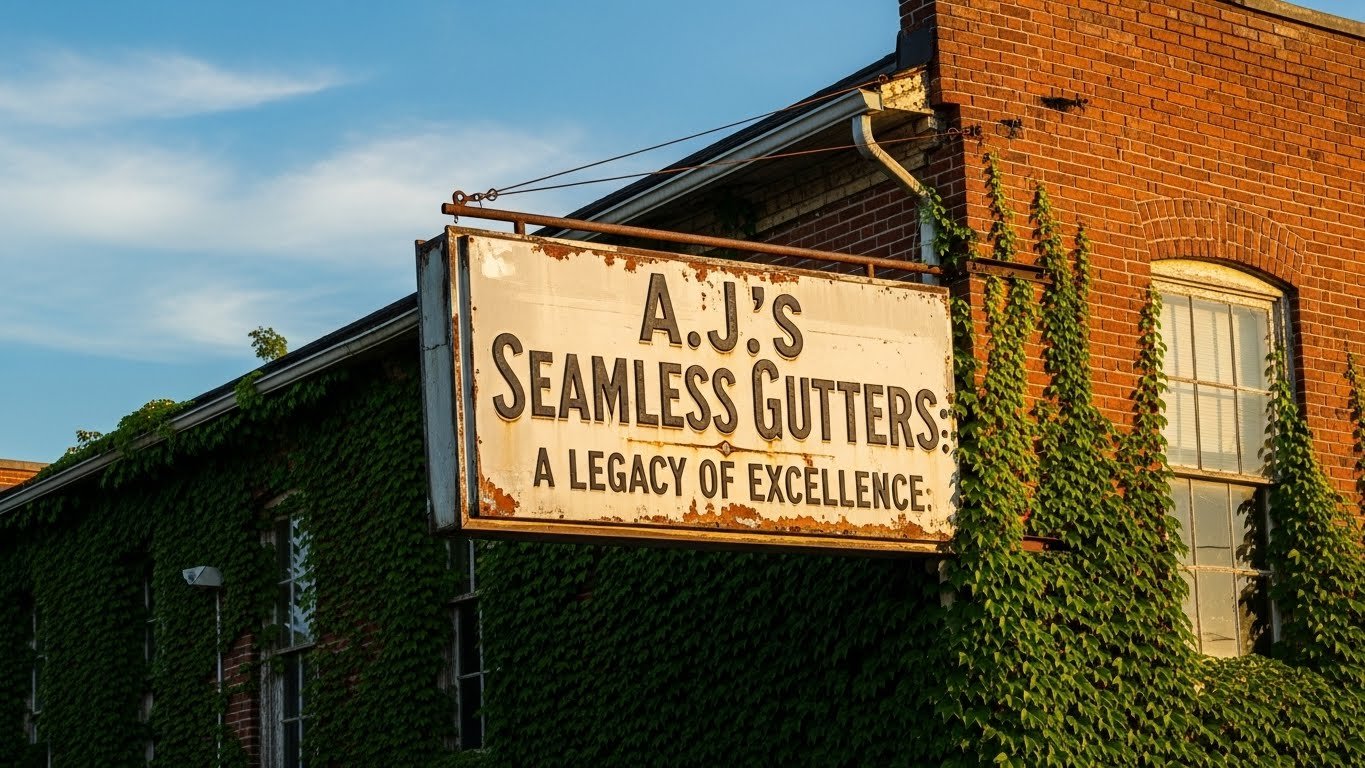 A.J.’s Seamless Gutters: A Legacy of Excellence