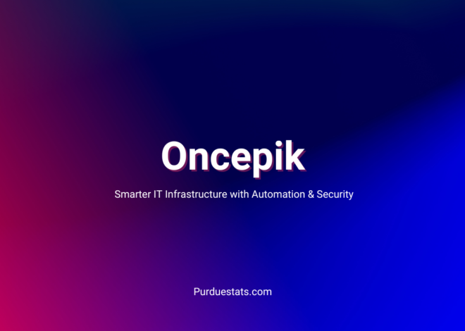 Oncepik: Smarter IT Infrastructure with Automation & Security