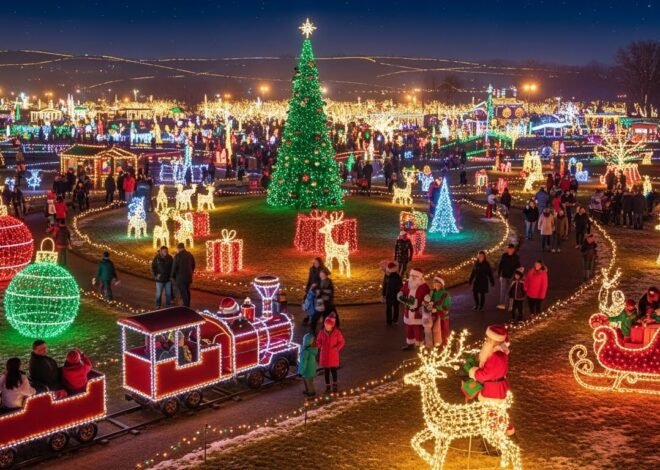 Witness the Magic of Valley Christmas Lights