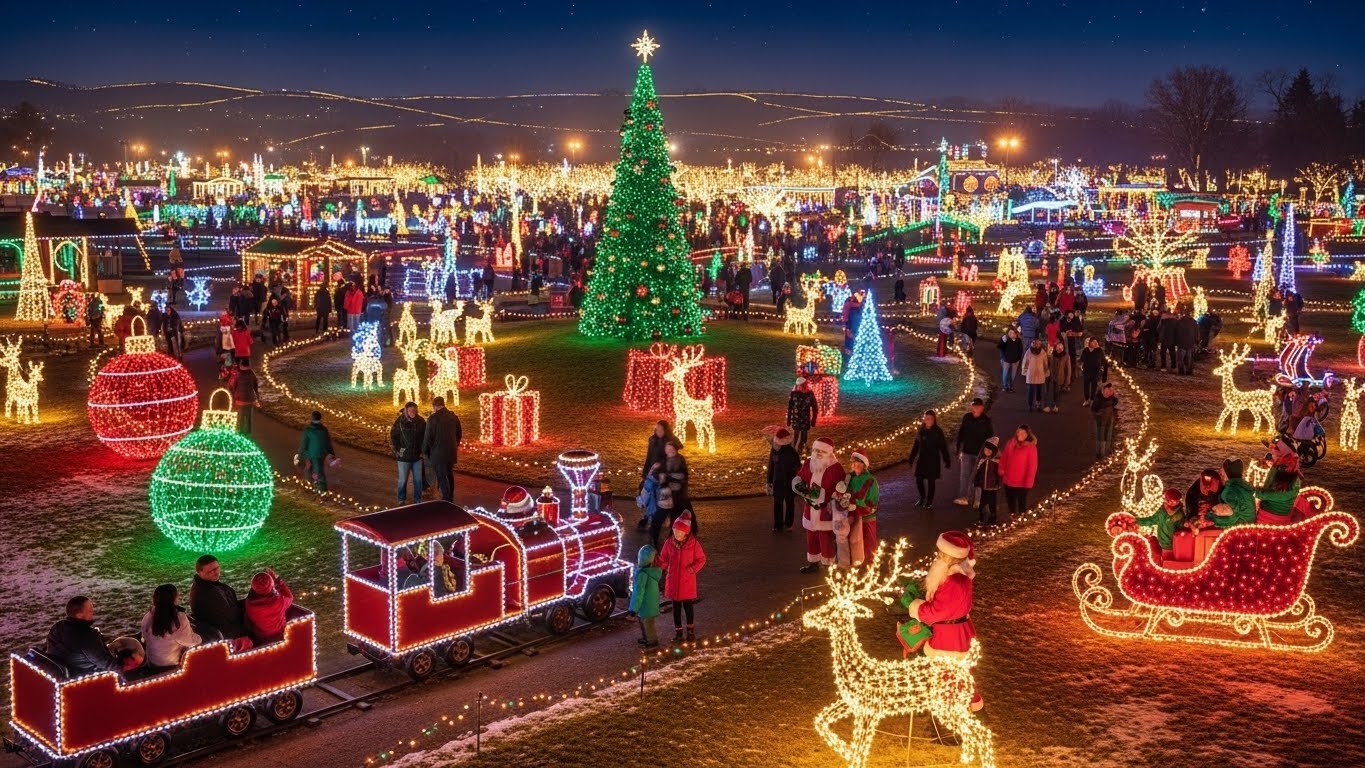 Witness the Magic of Valley Christmas Lights