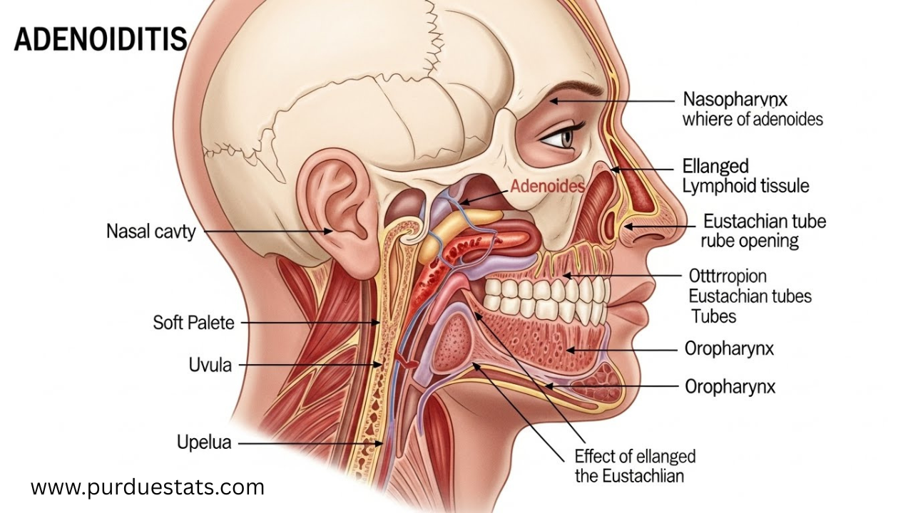 Adenoidid: Lymphoid Tissue Behind the Nasal Cavity Explained