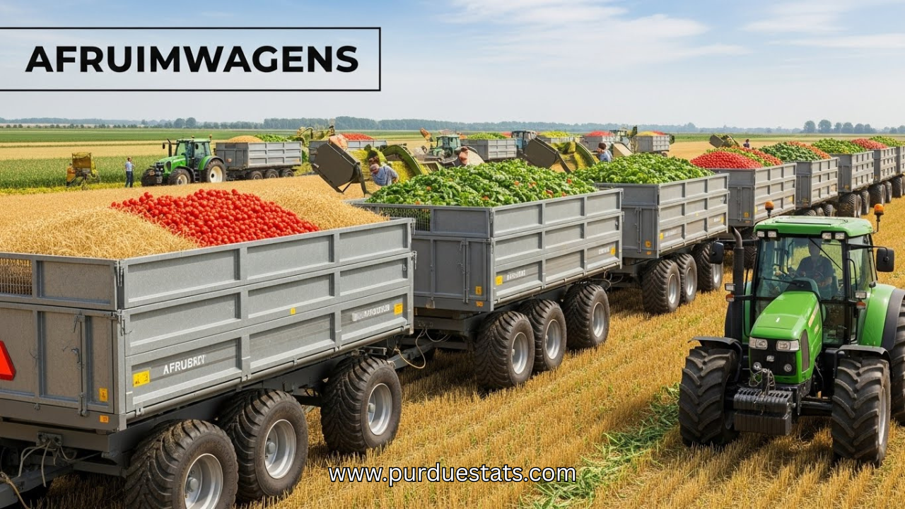Afruimwagens: Durable Agricultural Wagons for Efficient Farm Operations