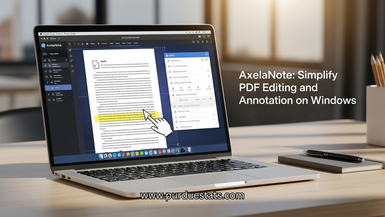 AxelaNote: Simplify PDF Editing and Annotation on Windows