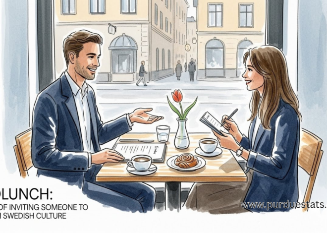 Bjudlunch: The Art of Inviting Someone to Lunch in Swedish Culture