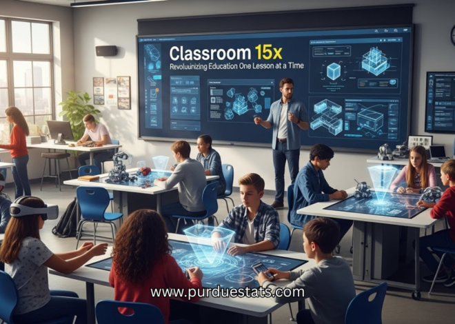 Classroom 15x: Revolutionizing Education One Lesson at a Time