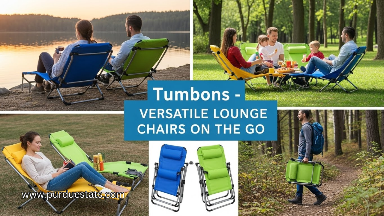 Experience Outdoor Comfort with Tumbons – Versatile Lounge Chairs on the Go