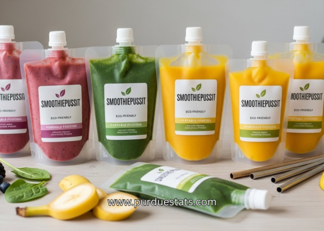 Smoothiepussit: Eco-Friendly, Portable Pouches for Smoothies & Purees