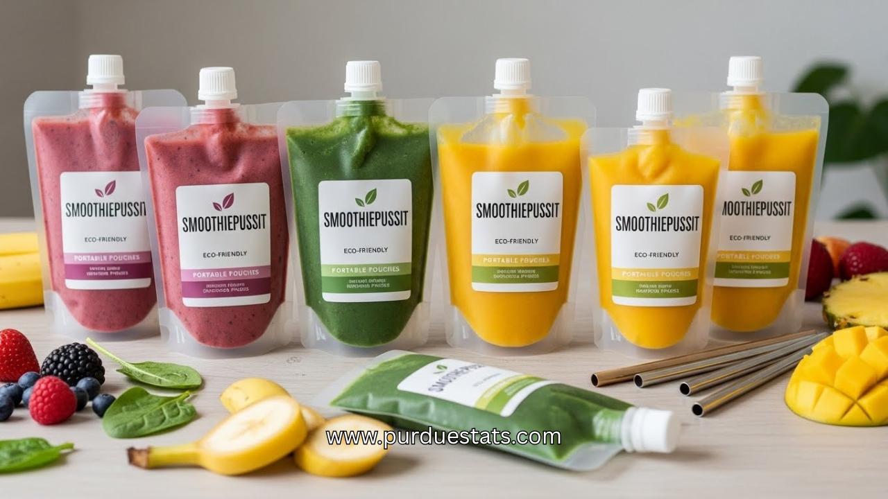 Smoothiepussit: Eco-Friendly, Portable Pouches for Smoothies & Purees