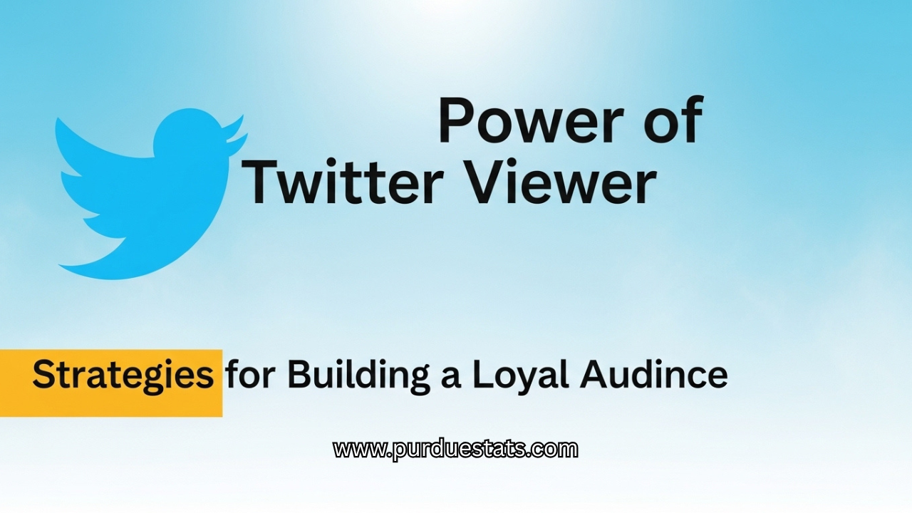 The Power of Twitter Viewer: Strategies for Building a Loyal Audience