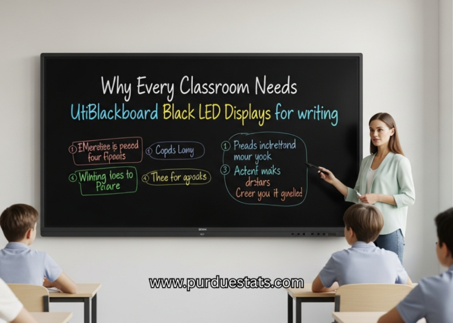 Why Every Classroom Needs Utiblackboard LED Displays
