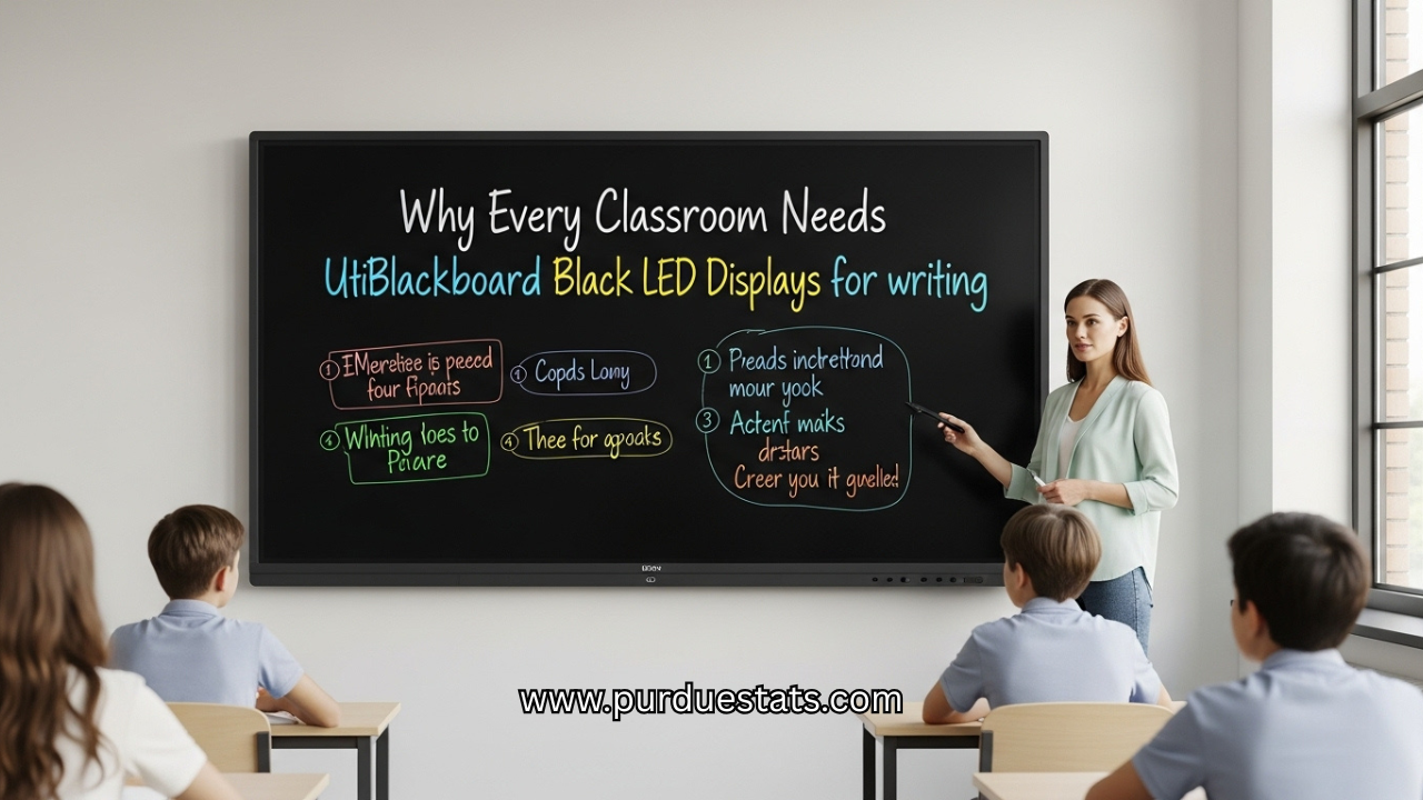Why Every Classroom Needs Utiblackboard LED Displays