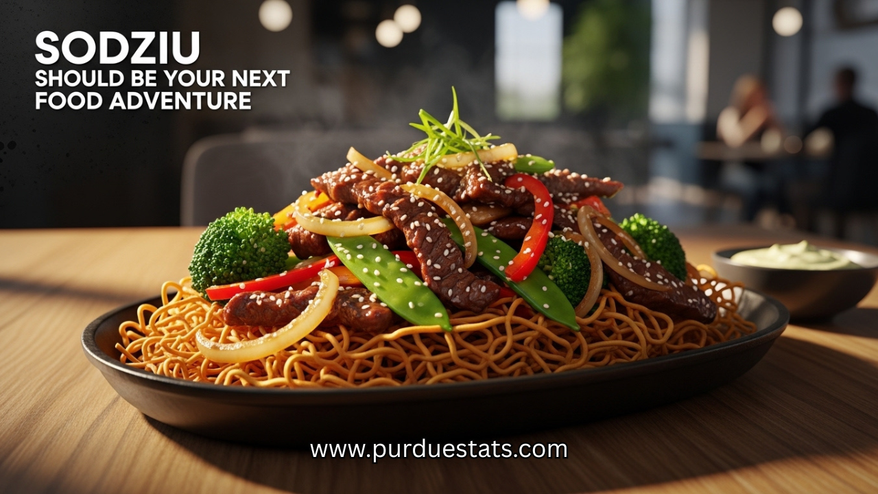 Why Sodziu Should Be Your Next Food Adventure