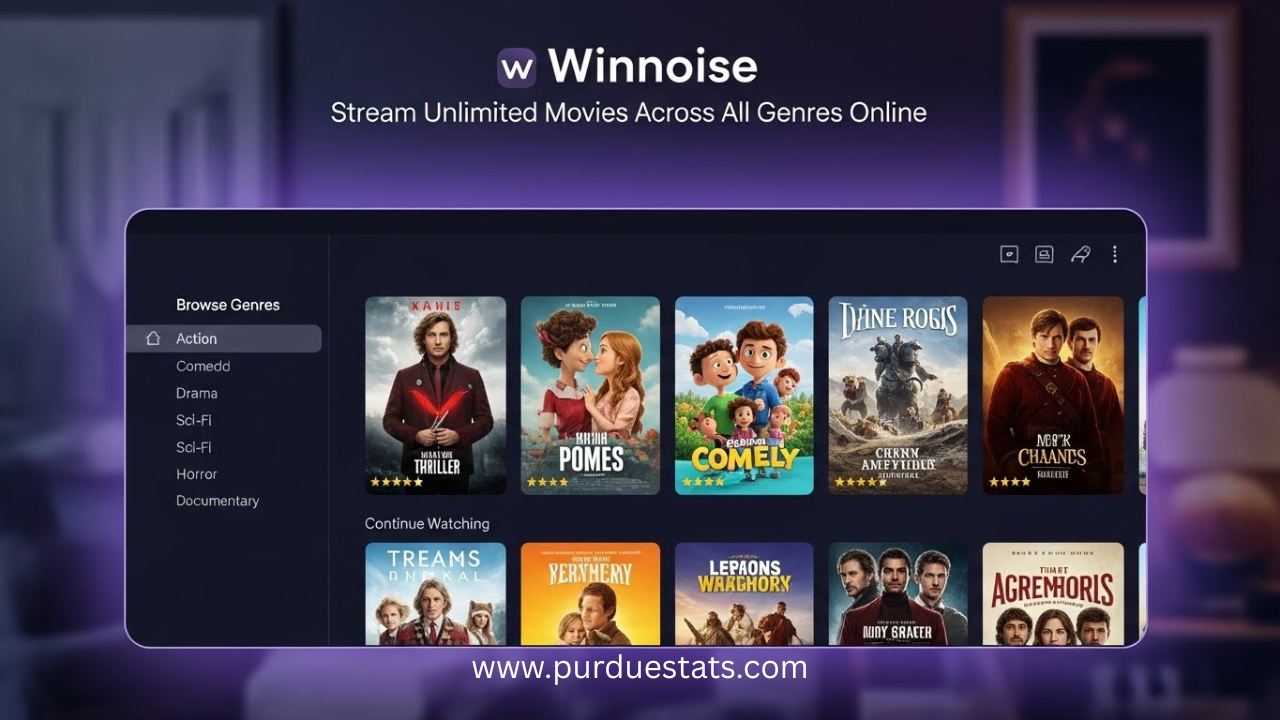 Winnoise: Stream Unlimited Movies Across All Genres Online