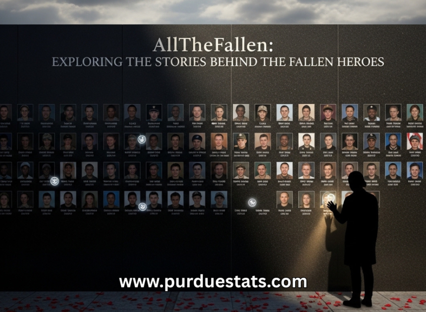 AllTheFallen: Exploring the Stories Behind the Fallen Heroes