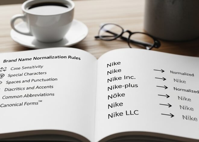 Brand Name Normalization Rules: Maintain Consistency