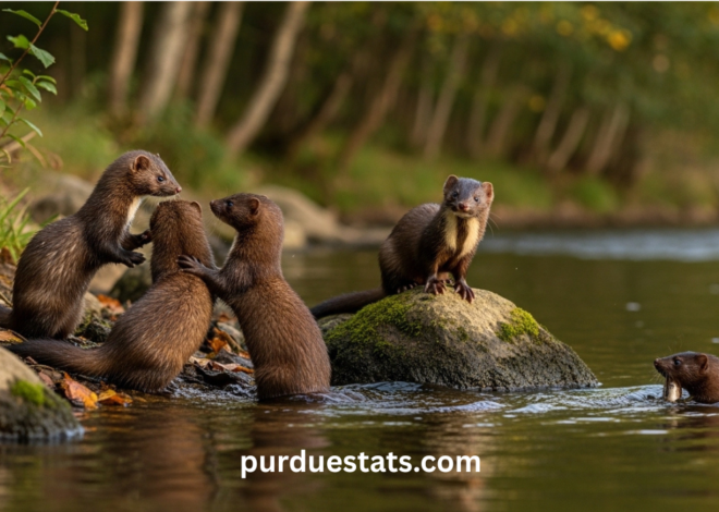 Exploring the Behavior and Social Structure of Wild EN Mink