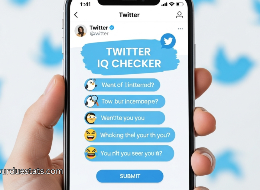 How to Use the Twitter IQ Checker