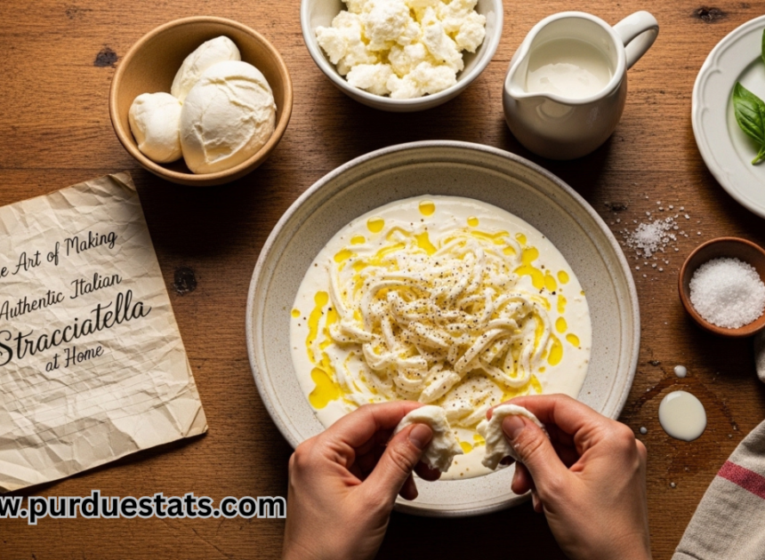 The Art of Making Authentic Italian Stracciatella at Home