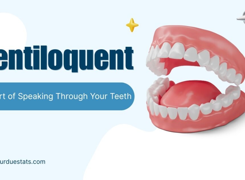Dentiloquent Explained: The Art of Speaking Through Your Teeth
