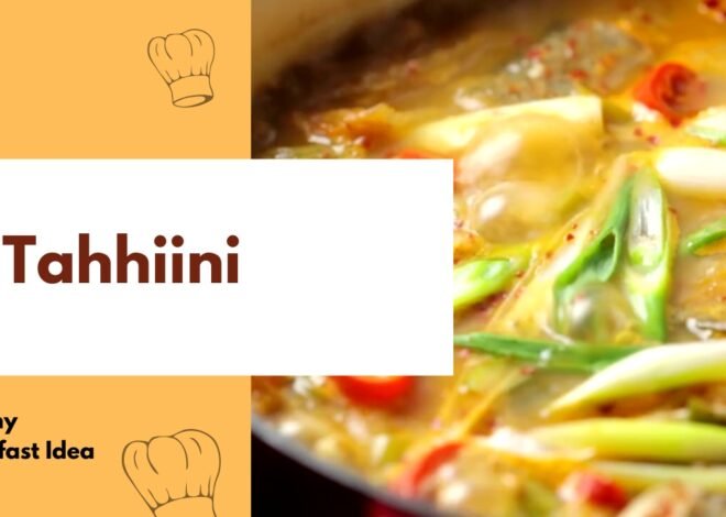 Tahhiini Explained: What It Is and Why It’s Popular in Cooking