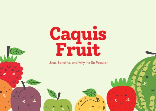 Discover Caquis Fruit: Uses, Benefits, and Why It’s So Popular